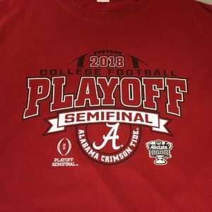 Alabama Crimson Tide 2018 College Football Playoff T-Shirt - SIZE IS LARGE - L